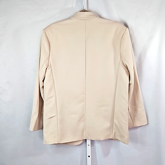 ANINE BING Oversized Quinn Blazer Off White Size Medium - Picture 7 of 8